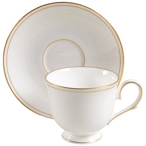 Federal Gold (Discontinued 2005) Footed Cup & Saucer Set
