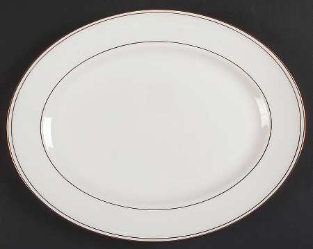 Federal Gold (Discontinued 2005) 13" Oval Serving Platter