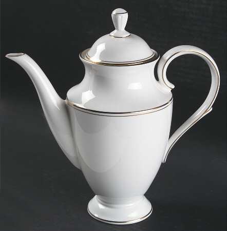 Federal Gold (Discontinued 2005) Coffee Pot & Lid