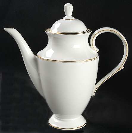 Federal Gold (Discontinued 2005) Coffee Pot & Lid