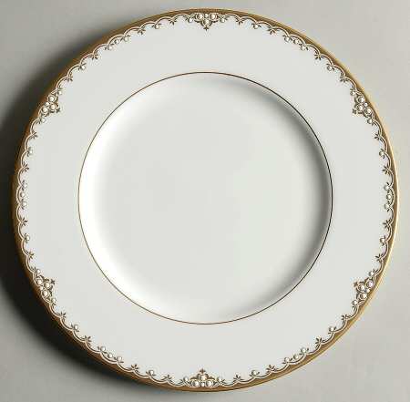 Federal Gold (Discontinued 2005) Accent Luncheon Plate