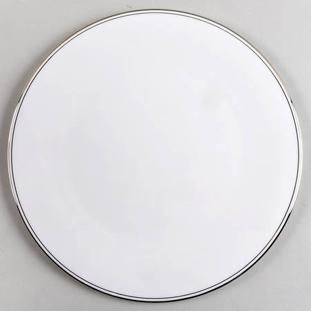 Federal Platinum Cake Plate by Lenox