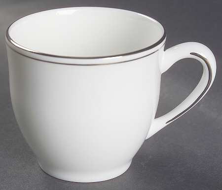 Federal Platinum Flat Demitasse Cup