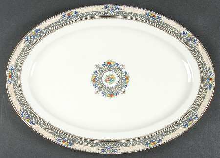 Festival 15" Oval Serving Platter