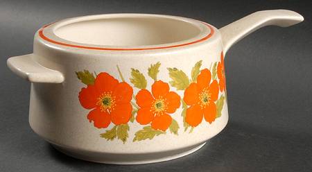Fire Flower Open Fondue Pot