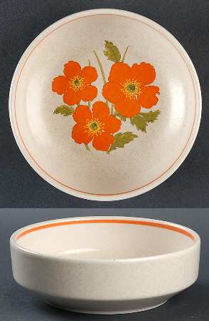 Fire Flower Coupe Cereal Bowl