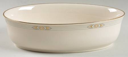 Firelight 9" Oval Vegetable Bowl