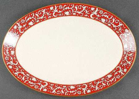 Firesong 15" Oval Serving Platter