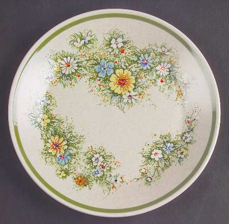 Floral Fantasy Bread & Butter Plate