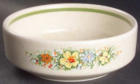 Floral Fantasy Fruit/Dessert (Sauce) Bowl