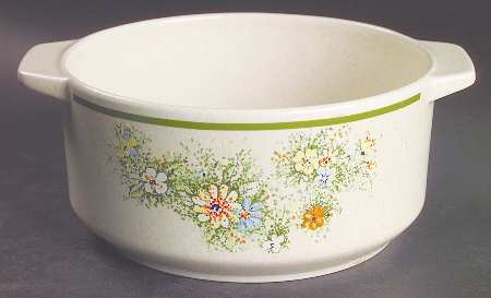 Floral Fantasy 6" Round Open Casserole