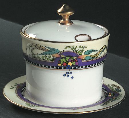 Florida Jam/Jelly & Lid W/Underplate