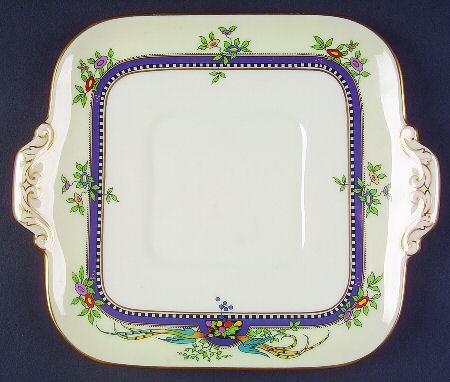 Florida Square Cake Plate