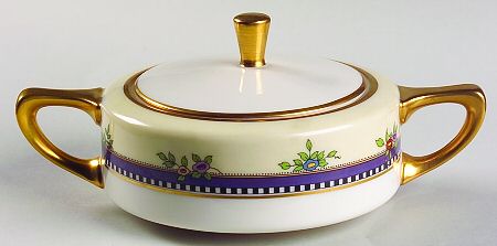 Florida Shape 1691 Sugar Bowl & Lid