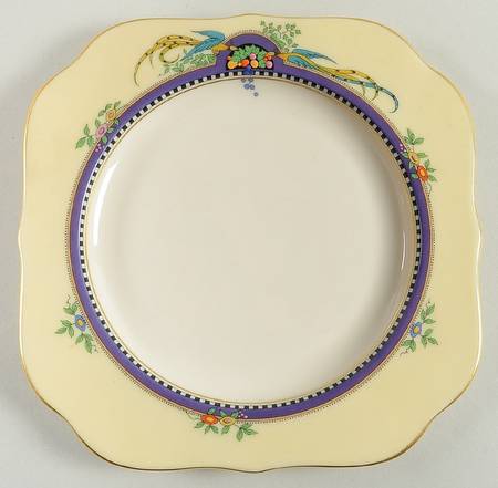 Florida Square Salad Plate