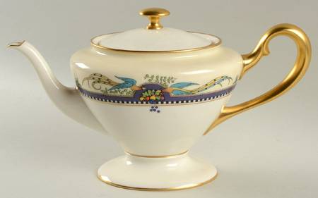 Florida Small Teapot & Lid