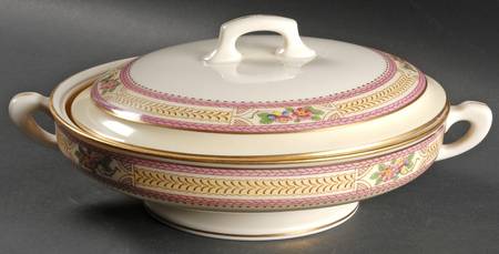 Floralia Round Covered Vegetable by Lenox