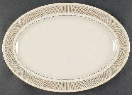 Flourish 16" Oval Serving Platter