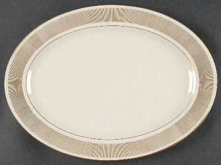 Flourish 13" Oval Serving Platter