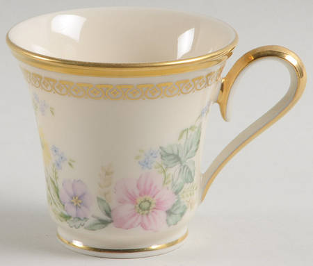 Flower Song Footed Demitasse Cup