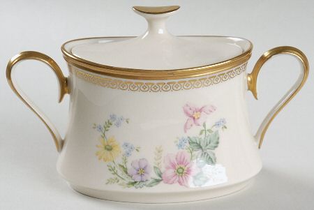 Flower Song Sugar Bowl & Lid