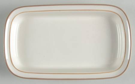 Beige Pinstripes (For the Beige) Butter Tray