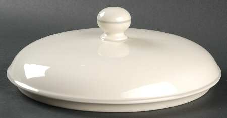 Grey Pinstripes (For the Grey) Lid for Round Casserole Or Vegetable