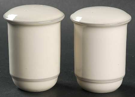 Grey Pinstripes (For the Grey) Salt & Pepper Set