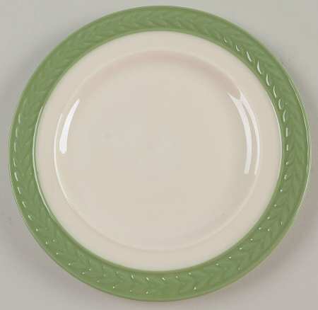 Fontaine Green (No Trim) Bread & Butter Plate