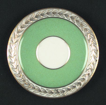 Fontaine Green (Embossed Gold Laurel) by Lenox