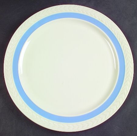 Fontaine Light Blue (No Trim) 12" Chop Plate (Round Platter)
