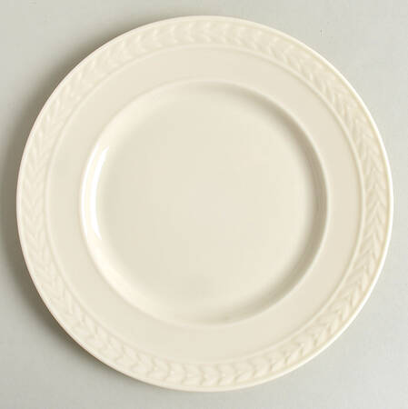 Fontaine White Salad Plate