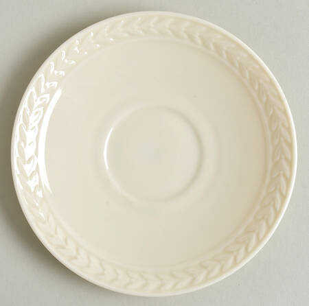 Fontaine White Saucer