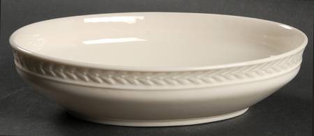Fontaine White 9" Oval Vegetable Bowl