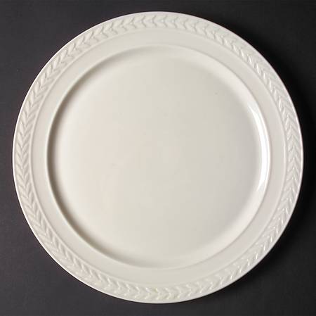Fontaine White 12" Chop Plate (Round Platter)