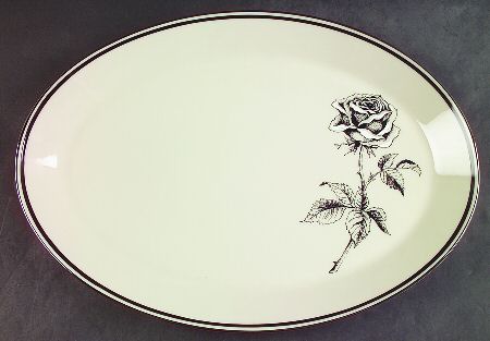 Forever 15" Oval Serving Platter