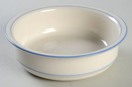 Sky Blue Pinstripes (For the Sky Blue) Soup/Cereal Bowl
