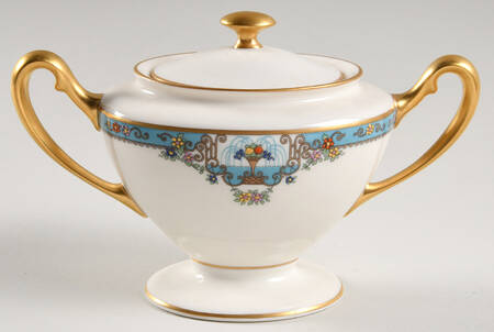 Fountain Shape 743 Sugar Bowl & Lid