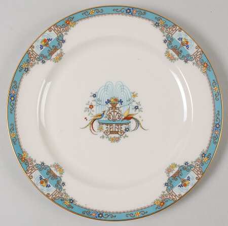 Fountain Luncheon Plate