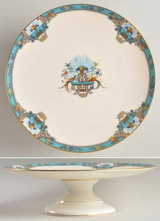Fountain Round Compote (Height X Width)