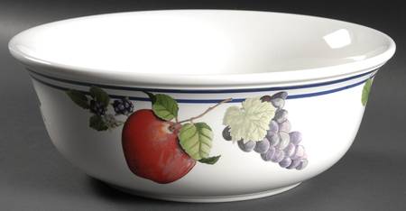 Fruit Groves 9" Round Vegetable Bowl