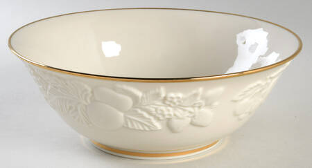 Fruits of Life 9" Round Vegetable Bowl