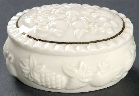 Fruits of Life Small Oval Box & Lid
