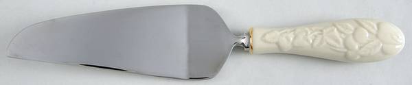 Fruits of Life Pie Server with Stainless Blade by Lenox