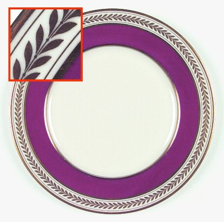 Malmaison Maroon by Lenox