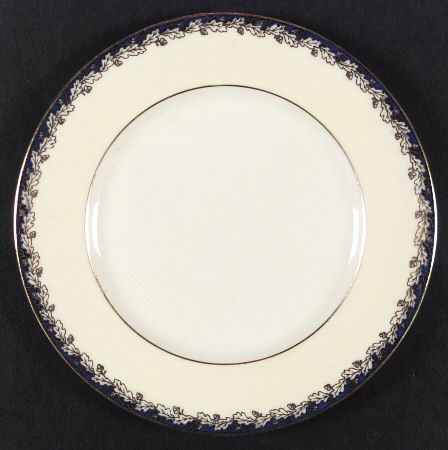 Oakleaf Cobalt Blue (Cream Rim, G319B) by Lenox