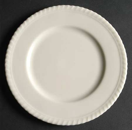 Gadroon Off White Salad Plate