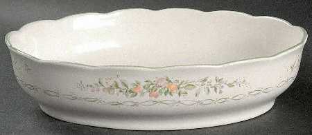 Garden Gate 9" Oval Vegetable Bowl