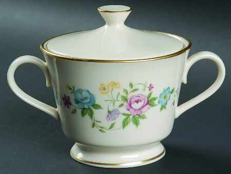 Garden Party Sugar Bowl & Lid