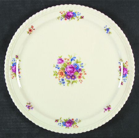 Gadroon Rose 12" Chop Plate (Round Platter)